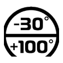 Температура −30…+100 °C