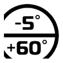 Температура −5…+60 °C